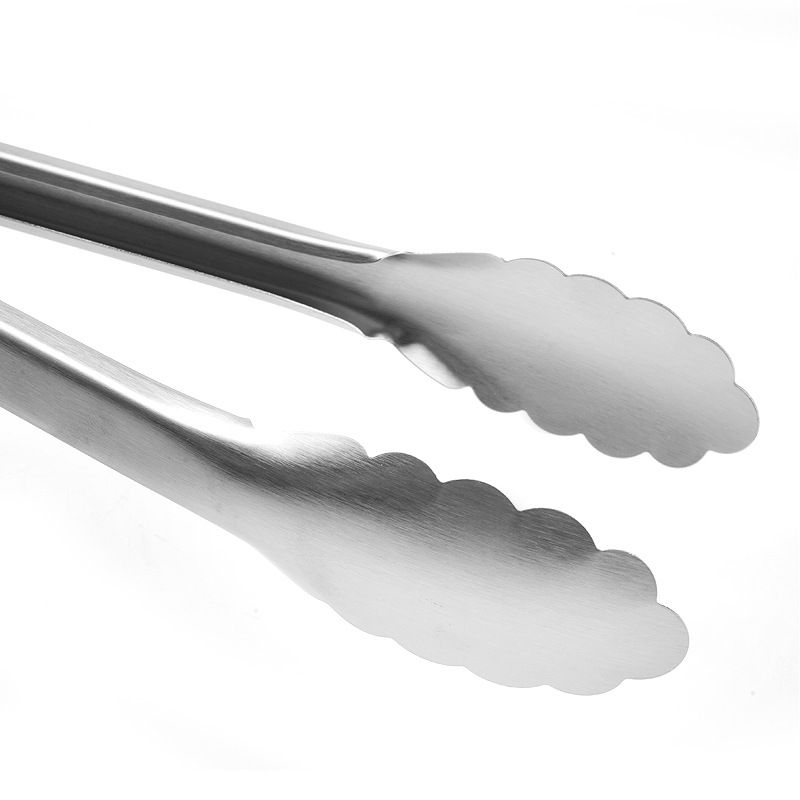 Gepersonaliseerde barbecuetang van roestvrij staal & silicone - extra lang, met individuele gravure