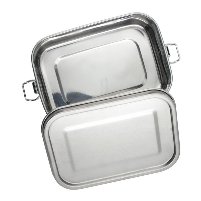 Gepersonaliseerde lunchbox / lunchbox gegraveerd in roestvrij staal met gratis gravure