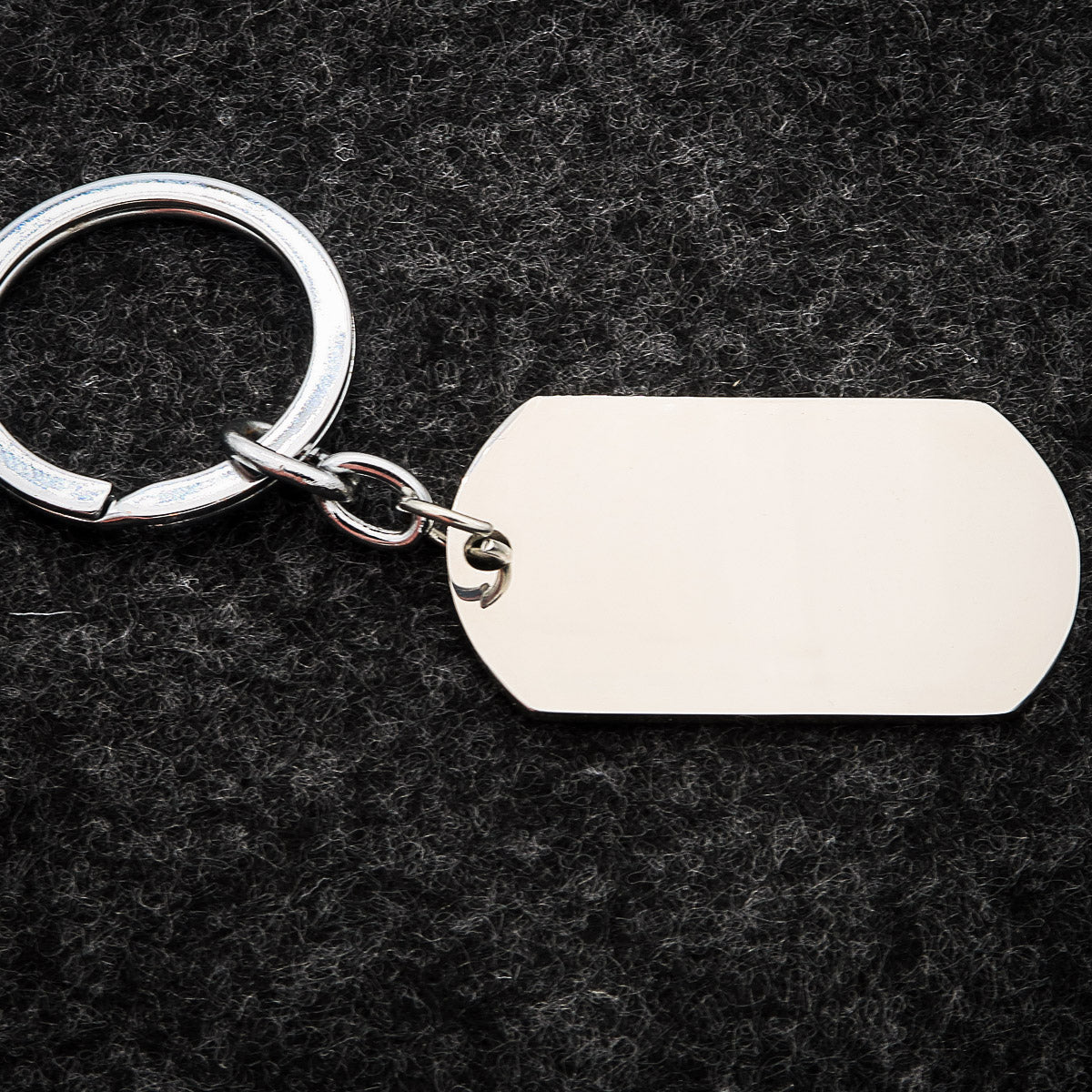 Sleutelhanger gegraveerd met logo of QR-code