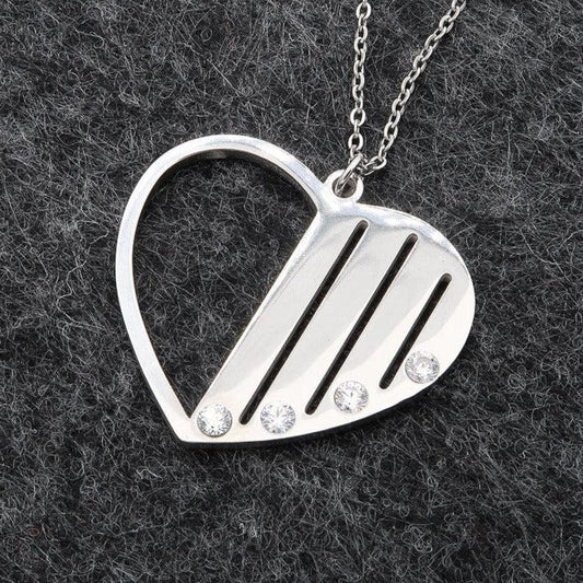 Damesketting "Familie" Persoonlijke gravure tot 4 namen